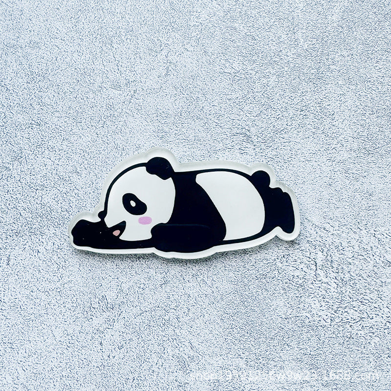 Acrylic Panda Refrigerator Magnet