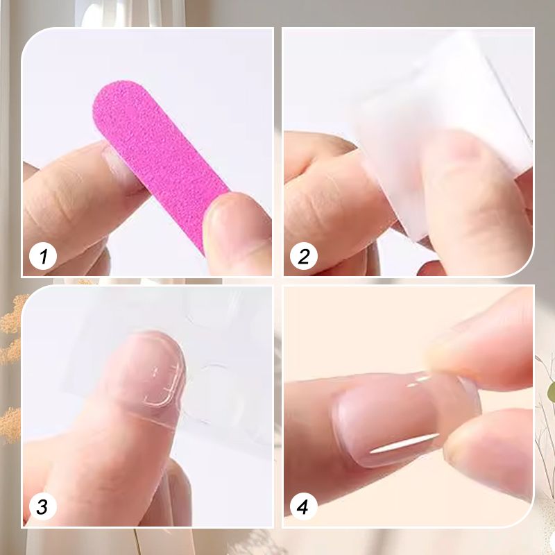 24 Sheets Press-on Delicate Long Nails