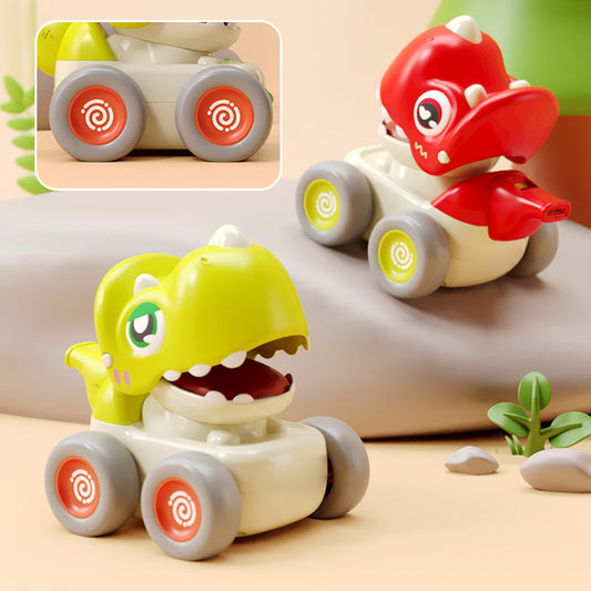 Press & Go Dinosaur Car Toy for Toddlers