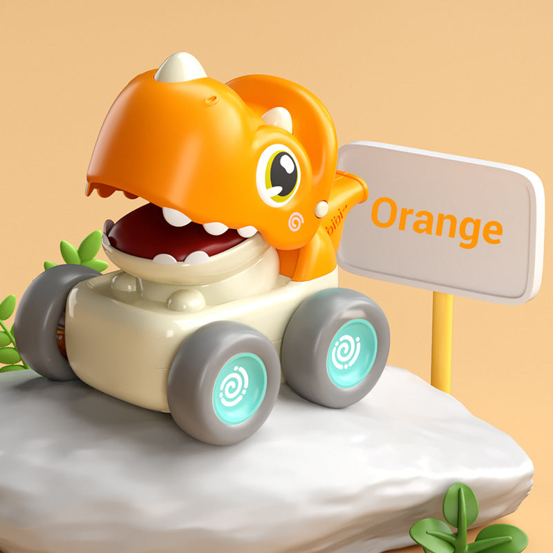 Press & Go Dinosaur Car Toy for Toddlers