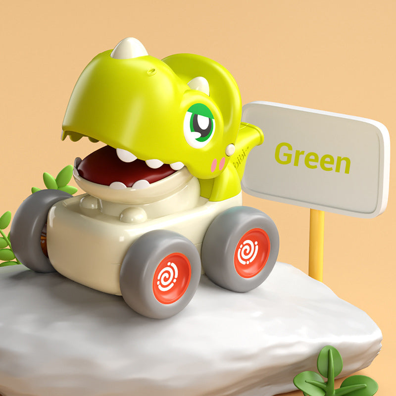 Press & Go Dinosaur Car Toy for Toddlers