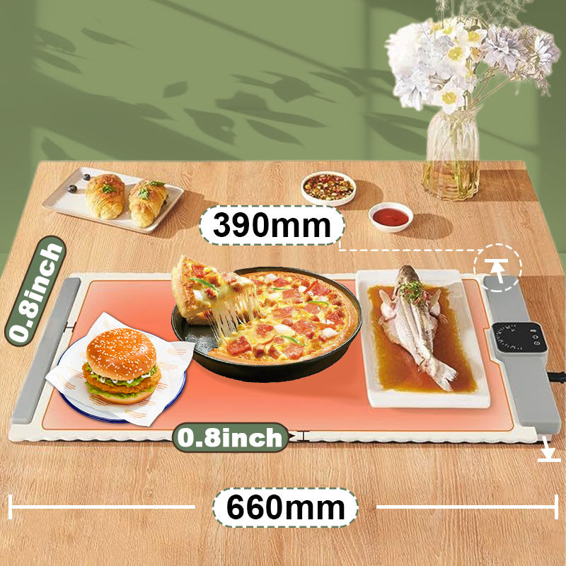 Foldable Electric Warming Tray for Food