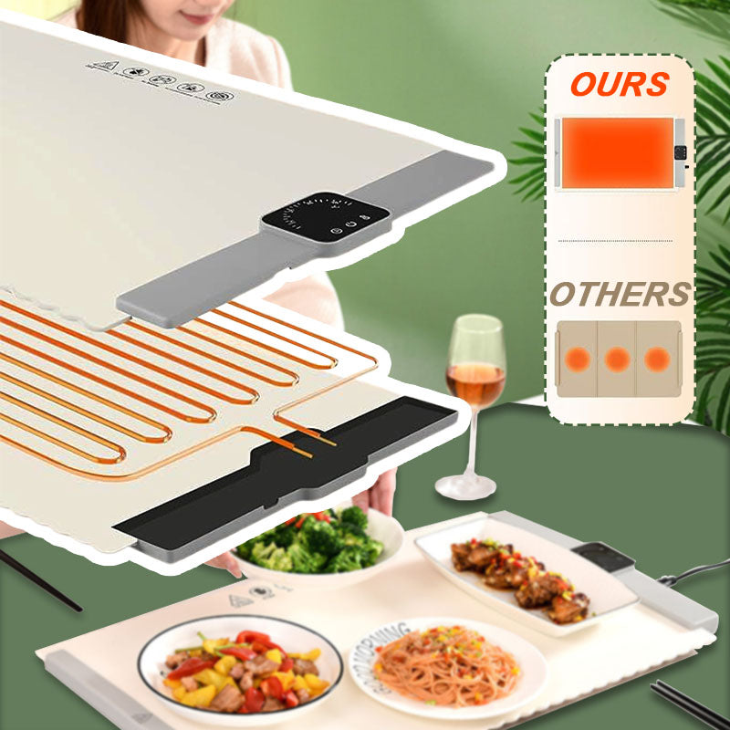 Foldable Electric Warming Tray for Food