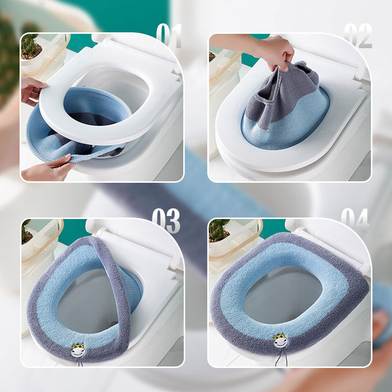 Universal Toilet Seat Cover with Handle