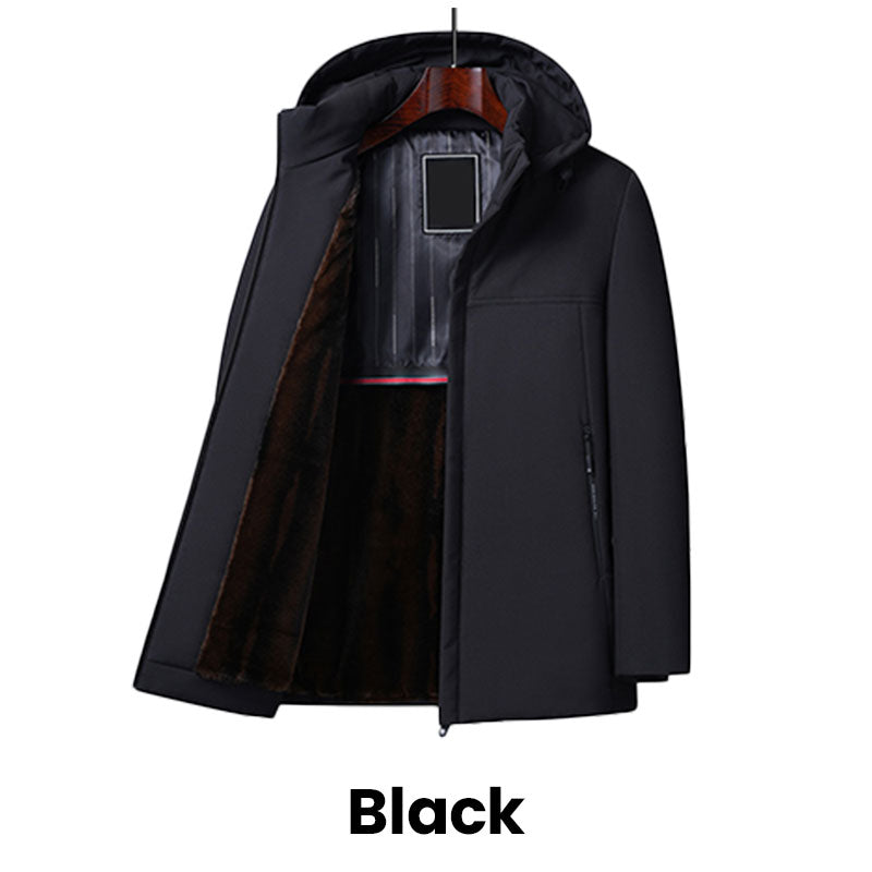 🔥Early Winter Discount-49% OFF⏰ Men’s Thermal Thick Hooded Parka Coat[warm gift]