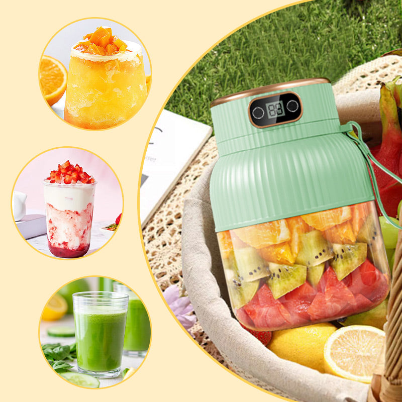 Portable Rechargeable Blender for Fruits & Vegetables