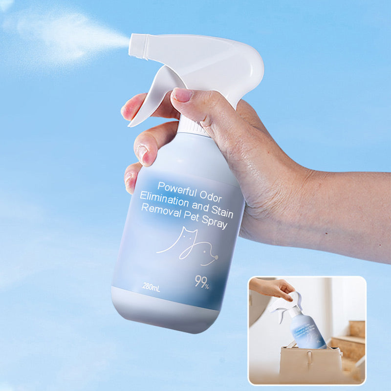 Powerful Odor Elimination and Stain Removal Pet Spray