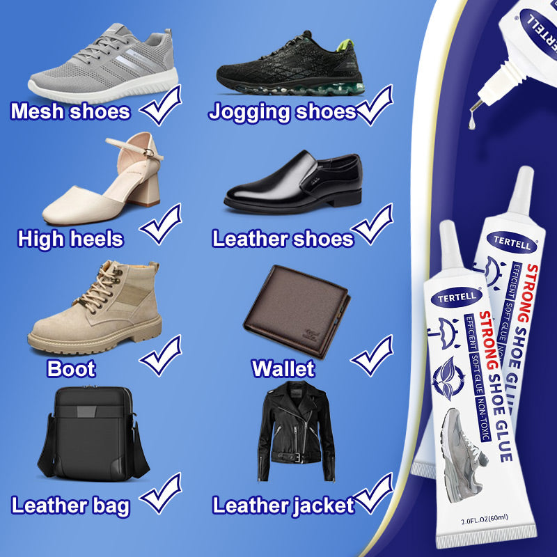 Waterproof Shoe Glue for Soft & Strong Bond