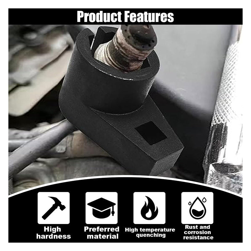 🛠️🚗Car Offset Oxygen Sensor Socket for Easy Installation & Removal(7/8”/ 22mm)