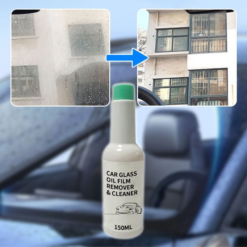 Car Glass Oil Film Remover & Cleaner