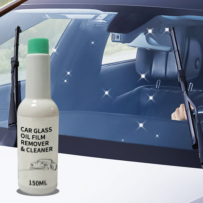 Car Glass Oil Film Remover & Cleaner