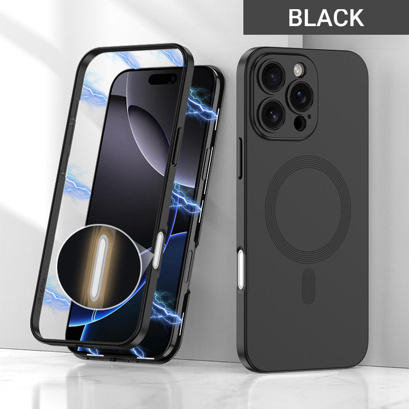 📱For iPhone 16 series touch button two-in-one magnetic suction protective cover📱