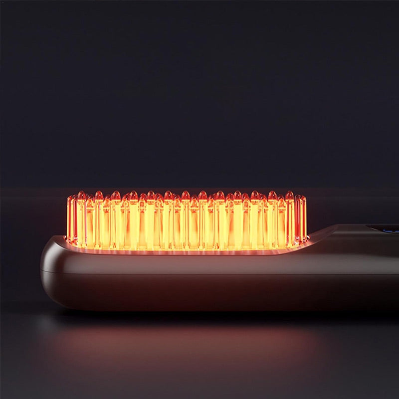 🔥 Hot Selling 🔥Cordless Hair Straightener Brush with LED Display