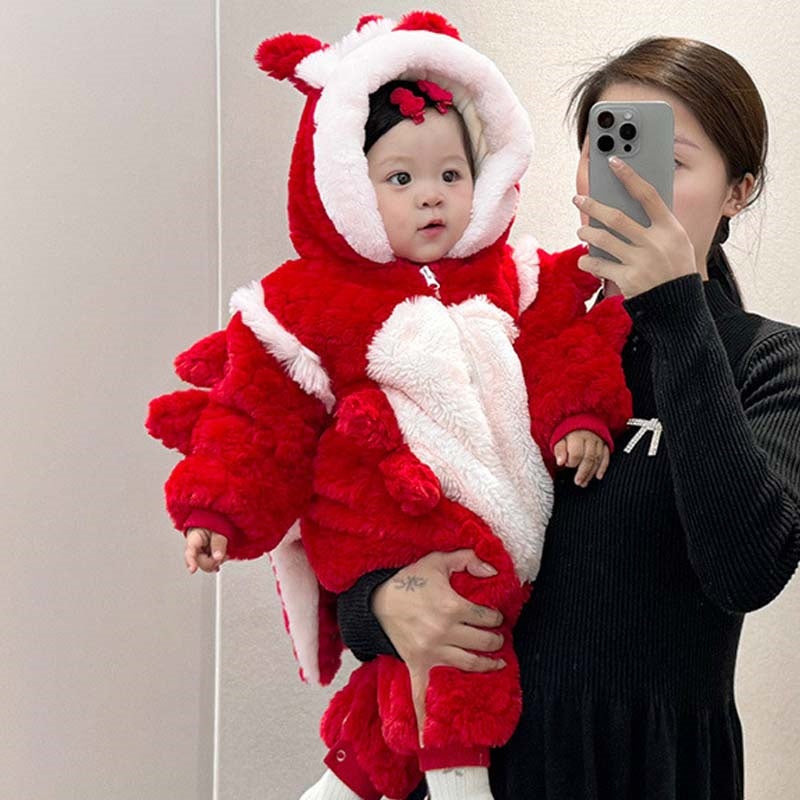 💥The best gift of 2025 💥  Baby Winter Animal Costume Onesie Outfits