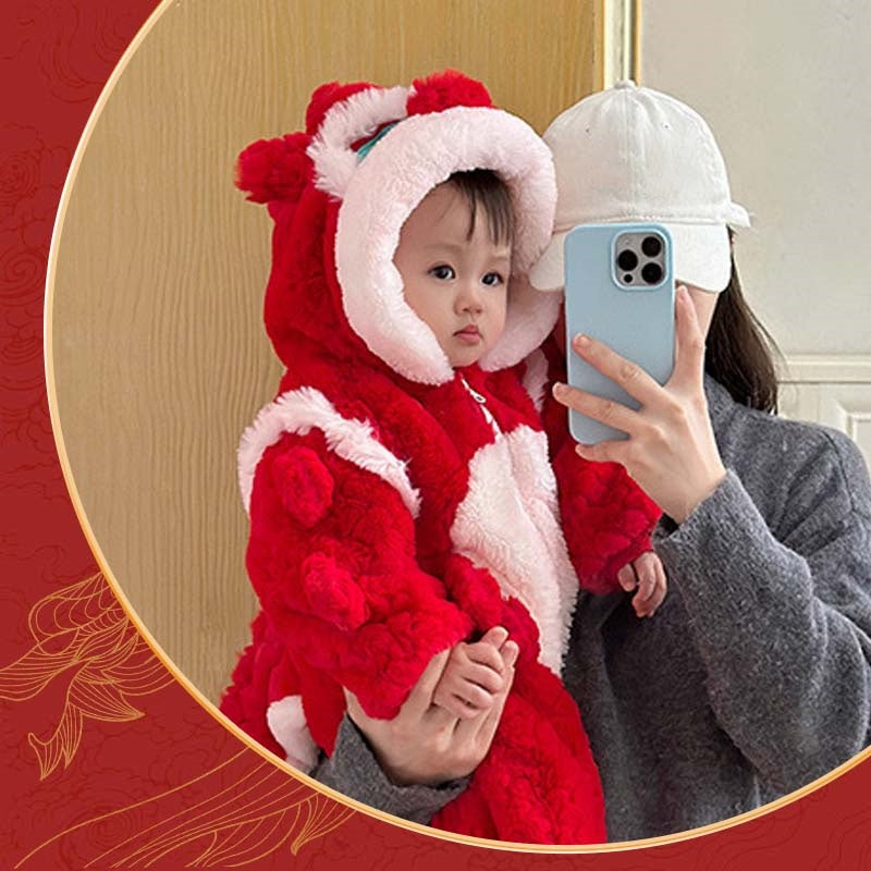 💥The best gift of 2025 💥  Baby Winter Animal Costume Onesie Outfits