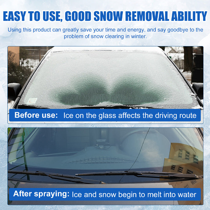 Car Windshield Snow Melting Coating Spray