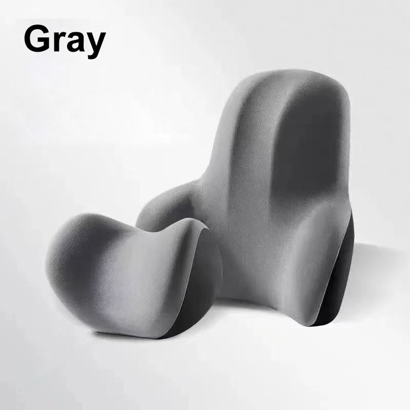 🔥2025 New Release🔥Memory Foam Headrest & Lumbar Support for Car Seat