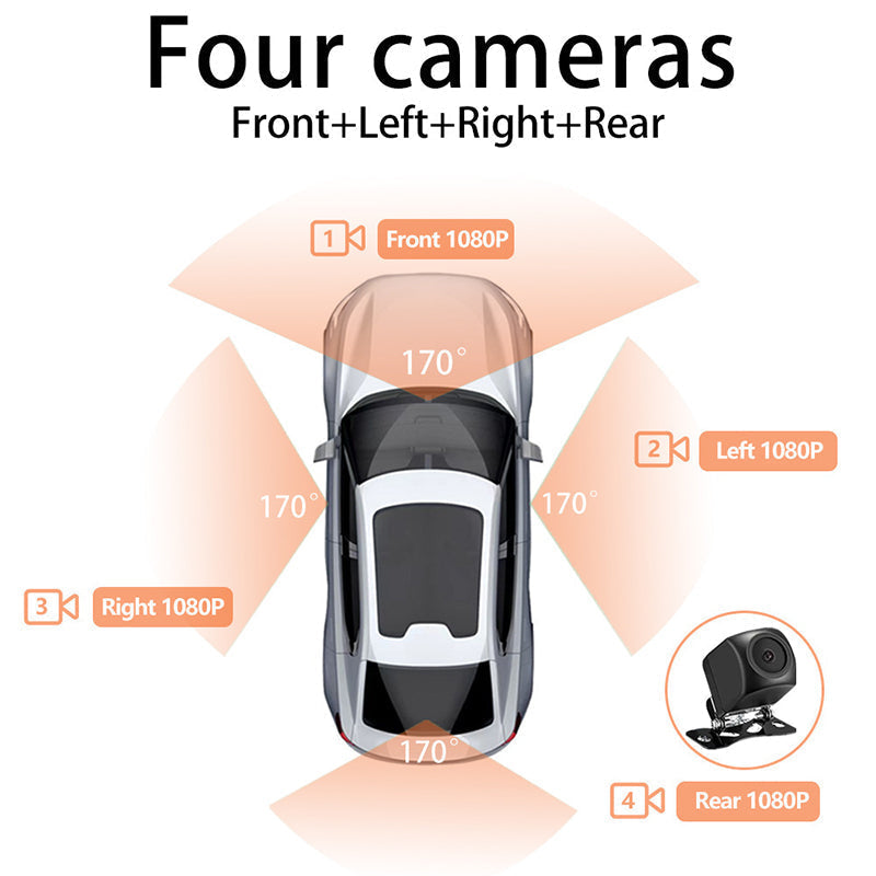 💥2025 New Product Specials💥  4-Channel 1080P Car Recorder