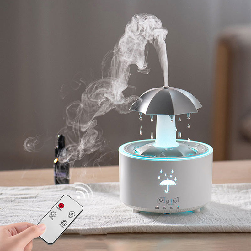 🛌Sleep aid💤 7 Color Rotating Raindrop Aromatherapy Humidifier