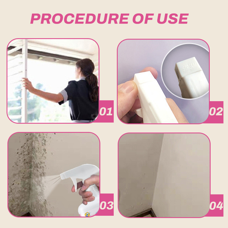 Powerful Wall Mold Remover Cleaner